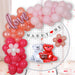 Wholesale Latex/Aluminum Film Valentine's Day Decorative Balloons Set JDC-BL-Qih003 祺惠 hug the bear set Wholesale Jewelry JoyasDeChina Joyas De China