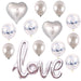 Wholesale Latex/Aluminum Film Valentine's Day Decorative Balloons Set JDC-BL-Qih006 祺惠 Silver Wholesale Jewelry JoyasDeChina Joyas De China
