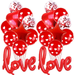Wholesale Latex/Aluminum Film Valentine's Day Decorative Balloons Set JDC-BL-Qih008 祺惠 Wholesale Jewelry JoyasDeChina Joyas De China