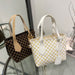Wholesale lattice Tote Bag New Fashion Handbag JDC-HB-Xinc001 Handbags 狮岭鑫 Wholesale Jewelry JoyasDeChina Joyas De China