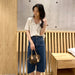 Wholesale lattice Tote Bag New Fashion Handbag JDC-HB-Xinc001 Handbags 狮岭鑫 Wholesale Jewelry JoyasDeChina Joyas De China