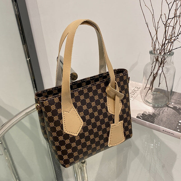 Wholesale lattice Tote Bag New Fashion Handbag JDC-HB-Xinc001 Handbags 狮岭鑫 KASE Wholesale Jewelry JoyasDeChina Joyas De China