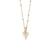 Wholesale leaf stainless steel necklace JDC-NE-Jif039 Necklaces 集沣 Wholesale Jewelry JoyasDeChina Joyas De China