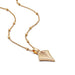 Wholesale leaf stainless steel necklace JDC-NE-Jif039 Necklaces 集沣 gold Wholesale Jewelry JoyasDeChina Joyas De China