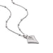 Wholesale leaf stainless steel necklace JDC-NE-Jif039 Necklaces 集沣 silver Wholesale Jewelry JoyasDeChina Joyas De China