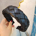 Wholesale leather braided headband JDC-HD-GSCX040 Headband JoyasDeChina black Wholesale Jewelry JoyasDeChina Joyas De China