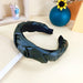 Wholesale leather braided headband JDC-HD-GSXY002 Headband JoyasDeChina green Wholesale Jewelry JoyasDeChina Joyas De China
