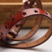 Bulk Jewelry Wholesale leather female five-pointed star hollow Womenbelt JDC-WB-syc005 Wholesale factory from China YIWU China