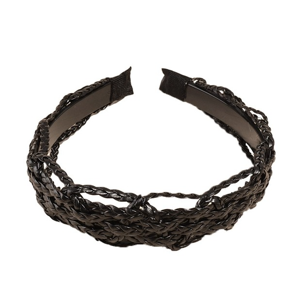 Bulk Jewelry Wholesale leather hollow-out leather headband JDC-HD-K071 Wholesale factory from China YIWU China
