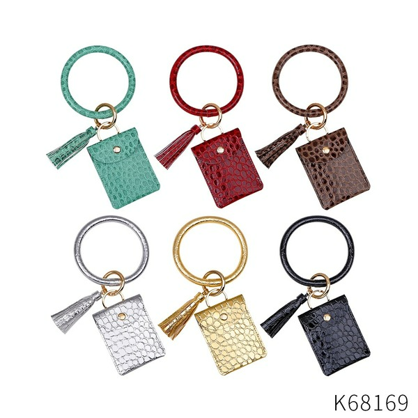 Wholesale leather Keychains wristlet keychain JDC-KC-GSJM013 Keychains JoyasDeChina Wholesale Jewelry JoyasDeChina Joyas De China