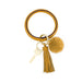 Wholesale leather Keychains wristlet keychain JDC-KC-GSJM013 Keychains JoyasDeChina Yellow K68131. Wholesale Jewelry JoyasDeChina Joyas De China