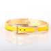 Wholesale Leather Plating Alloy Bracelet JDC-BT-DZL003 Bracelet 蝶之恋 yellow Wholesale Jewelry JoyasDeChina Joyas De China