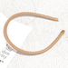 Bulk Jewelry Wholesale leather thin edge solid color Headband JDC-HD-K026 Wholesale factory from China YIWU China