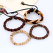 Bulk Jewelry Wholesale leather woven man bracelet JDC-MBT-PK044 Wholesale factory from China YIWU China