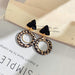Wholesale leopard circle alloy earrings JDC-ES-BY050 Earrings 宝钰 1 Wholesale Jewelry JoyasDeChina Joyas De China