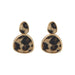 Wholesale Leopard Drop Geometric Circle Heart Leather Earrings Set JDC-ES-ZhanY016 Earrings 展言 3 Wholesale Jewelry JoyasDeChina Joyas De China