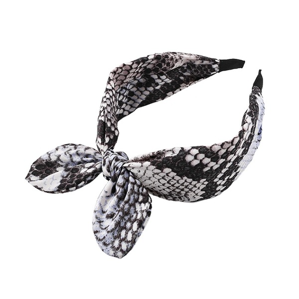 Wholesale leopard knotted hair hoop JDC-HD-GSQY038 Headband JoyasDeChina Wholesale Jewelry JoyasDeChina Joyas De China