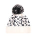 Wholesale leopard print Cotton cashmere knitted hat JDC-FH-GSJS001 Fashionhat JoyasDeChina white one size Wholesale Jewelry JoyasDeChina Joyas De China