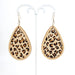 Wholesale Leopard Print Wood Leather Earrings JDC-ES-DingR001 Earrings 顶融 2 Wholesale Jewelry JoyasDeChina Joyas De China