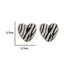 Wholesale Leopard Print Zebra Print Metal Earrings JDC-ES-NZ023 Earrings 奈珠 Wholesale Jewelry JoyasDeChina Joyas De China