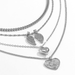 Wholesale letter heart pendant multilayer clavicle Necklace JDC-NE-KJ134 NECKLACE JoyasDeChina Wholesale Jewelry JoyasDeChina Joyas De China