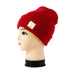 Wholesale letter label wool knitted hat JDC-FH-GSYH066 FashionHat 予画 Wholesale Jewelry JoyasDeChina Joyas De China