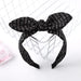 Wholesale letter wide edge knotted hair hoop JDC-HD-GSQY040 Headband JoyasDeChina Wholesale Jewelry JoyasDeChina Joyas De China