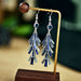 Wholesale long alloy tassel drip oil earrings JDC-ES-daiq014 Earrings 黛茜 1 Wholesale Jewelry JoyasDeChina Joyas De China