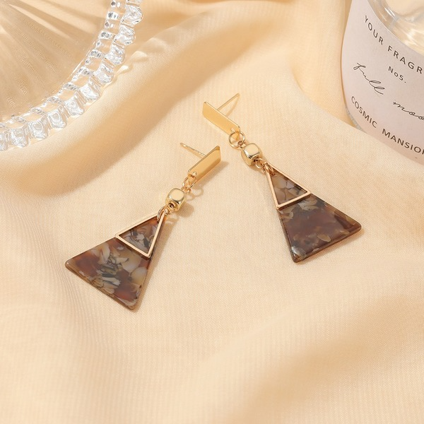Wholesale long alloy triangle earrings JDC-ES-D566 Earrings JoyasDeChina Wholesale Jewelry JoyasDeChina Joyas De China
