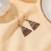 Wholesale long alloy triangle earrings JDC-ES-D566 Earrings JoyasDeChina Wholesale Jewelry JoyasDeChina Joyas De China