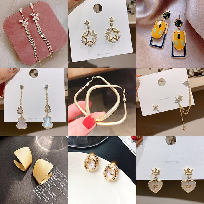 Wholesale long flower butterfly pearl earrings JDC-ES-BY191 Earrings 宝钰 Wholesale Jewelry JoyasDeChina Joyas De China