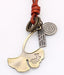 Bulk Jewelry Wholesale long leaf leather man necklaces JDC-MNE-PK096 Wholesale factory from China YIWU China