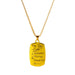 Wholesale long square brand pendant necklaces JDC-NE-D706 necklaces JoyasDeChina Golden Wholesale Jewelry JoyasDeChina Joyas De China