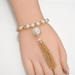 Bulk Jewelry Wholesale loose stone pearl tassel Bracelet JDC-BT-bq034 Wholesale factory from China YIWU China