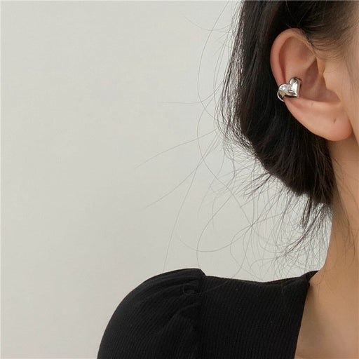 Wholesale love alloy ear bone clip JDC-ES-ChiH014 Earrings 池豪 Wholesale Jewelry JoyasDeChina Joyas De China