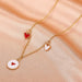 Wholesale Love Alloy Sweater Chain Necklaces JDC-NE-A074 Necklaces 妙雅 Wholesale Jewelry JoyasDeChina Joyas De China