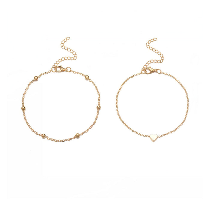 Wholesale love Beach Resort copper Anklets JDC-AS-YeB005 anklets 烨贝 Wholesale Jewelry JoyasDeChina Joyas De China
