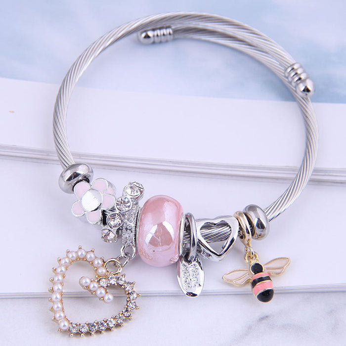 Wholesale love bee alloy bracelet JDC-BT-GSWY056 Bracelet JoyasDeChina 3# Wholesale Jewelry JoyasDeChina Joyas De China