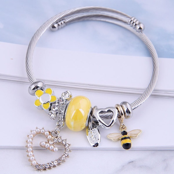 Wholesale love bee alloy bracelet JDC-BT-GSWY056 Bracelet JoyasDeChina Wholesale Jewelry JoyasDeChina Joyas De China