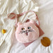 Wholesale love cat Plush bag JDC-SD-KR022 Shoulder Bags 坤然 pink Wholesale Jewelry JoyasDeChina Joyas De China