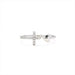 Wholesale love cross open ring JDC-RS-Liuliu001 Rings 六六 1 / Wholesale Jewelry JoyasDeChina Joyas De China