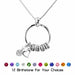 Wholesale love engraved diamond necklace for mother's Day gifts JDC-NE-Mail014 Necklaces 麦伦 Wholesale Jewelry JoyasDeChina Joyas De China