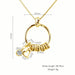 Wholesale love engraved diamond necklace for mother's Day gifts JDC-NE-Mail014 Necklaces 麦伦 Wholesale Jewelry JoyasDeChina Joyas De China