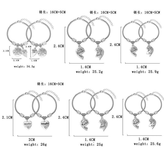 Wholesale love mother's day alloy bracelet JDC-BT-LanT002 Bracelet 阆天 Wholesale Jewelry JoyasDeChina Joyas De China