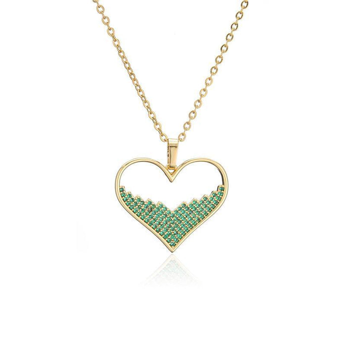 Bulk Jewelry Wholesale Love pendant necklace JDC-ag135 Wholesale factory from China YIWU China
