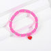 Bulk Jewelry Wholesale Love Pendant Soft Ceramic Bracelet Color JDC-BT-RXRL001 Wholesale factory from China YIWU China