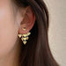 Wholesale Love tassel copper stud earrings JDC-ES-A094 Earrings 妙雅 Wholesale Jewelry JoyasDeChina Joyas De China