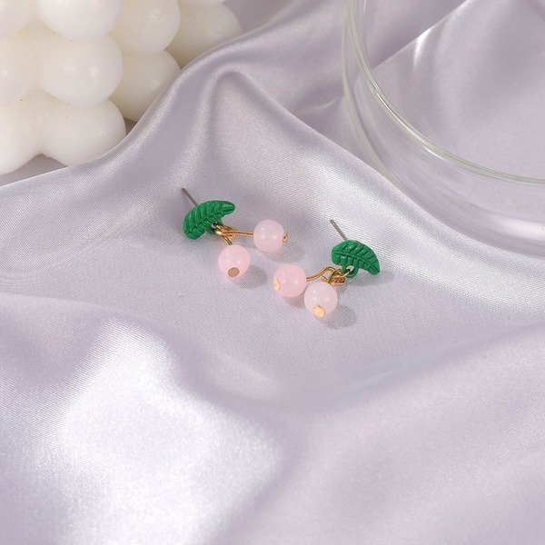 Wholesale lovely Cherry Earrings JDC-ES-D570 Earrings JoyasDeChina Wholesale Jewelry JoyasDeChina Joyas De China