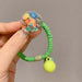 Wholesale lovely color mm bean round peach heart Hair Scrunchies JDC-HS-GSFS005 Hair Scrunchies 夙尚 Wholesale Jewelry JoyasDeChina Joyas De China