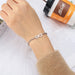 Wholesale Lucky Number 8 Eternal Titanium Steel Bracelet JDC-BT-ZiR005 Bracelet 孜瑞 Wholesale Jewelry JoyasDeChina Joyas De China